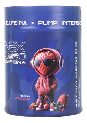PRE-TREINO ZERO CAFEINA - FRUTAS AMARELA - 300G - NEXLIFE