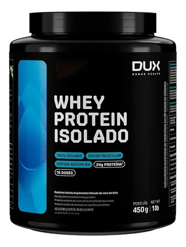 WHEY PROTEIN ISOLADO 450G - COOKIES - DUX NUTRITION