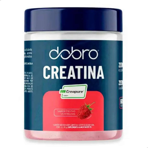 CREATINA CREAPURE DOBRO - SABOR FRUTAS VERMELHAS 210G