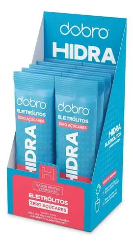 HIDRA ELETROLITOS DOBRO - SABOR FRUTAS VERMELHAS