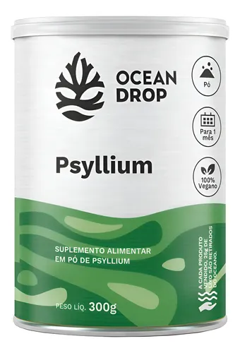 PSYLLIUM EM PO - OCEAN DROP - 300G