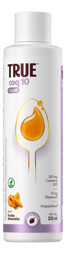 TRUE COQ 10 LIQUID 225ML - FRUTAS AMARELAS - TRUE SOURCE