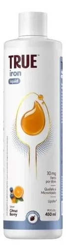 TRUE IRON LIQUID FERRO QUELADO 450ML