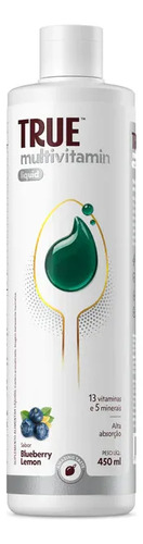 TRUE MULTIVITAMIN LIQUID 450ML - BLUEBERRY LEMON - TRUE SOURCE