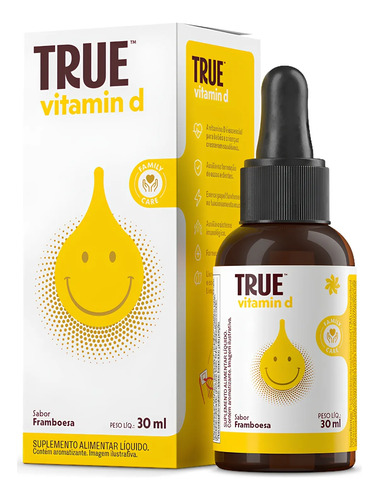 VITAMIN D FOR BABY & KIDS TRUE SOURCE - FRAMBOESA 30ML