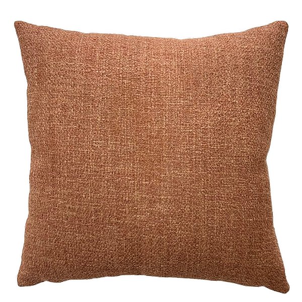 Almofada em Linho Mesclado Terracota 52x52 – Terra