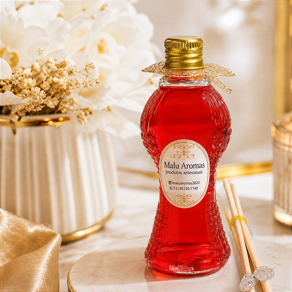 Difusor de Aromas com Varetas Vidro Cinturinha 100 ml