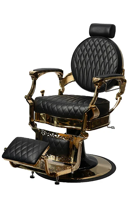 Cadeira de Barbeiro Imperial Gold
