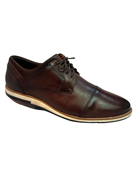 Sapato confort Goffer marrom