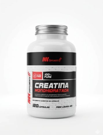 MK CREATINA  120 CAPS MONOHIDRATADA