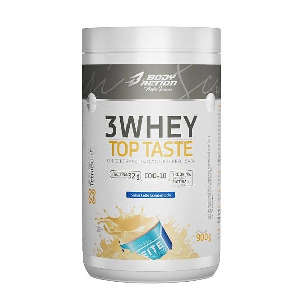 3 WHEY TOP TASTE 900GR LEITE CONDENSADO
