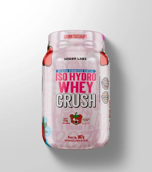 ISO HYDRO MORANGO WHEY CRUSH 907G UNDER