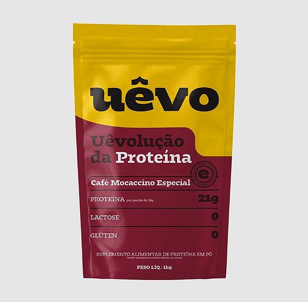 PROTEINA EM PÓ CAFE MOCACCINO 1KG UÊVO