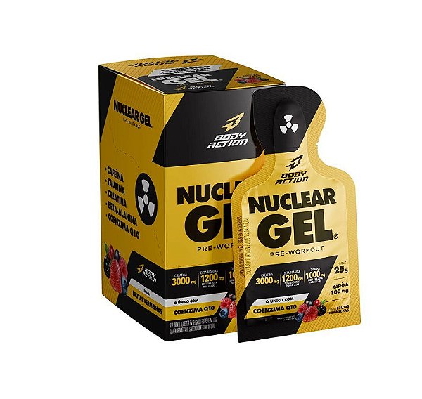NUCLEAR RUSH GEL DISPLAY SACHÊS GUARANÁ