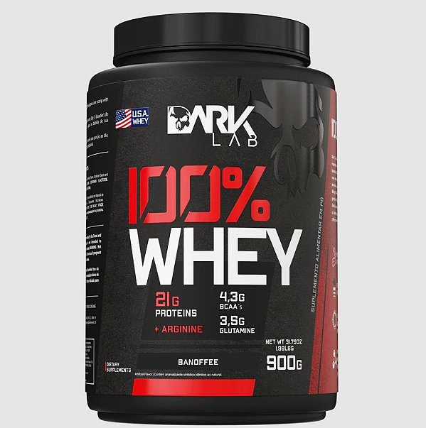 DARK 100% WHEY BANOFFEE 900G DARK LAB