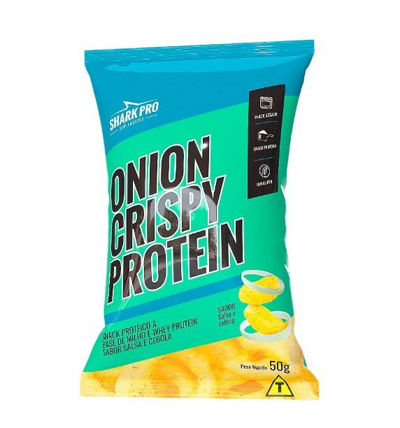 SALGADINHO PROTEICO CEBOLA 50G