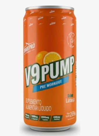 V9 DRINK LARANJA C/ 6 UND SHARK PRO