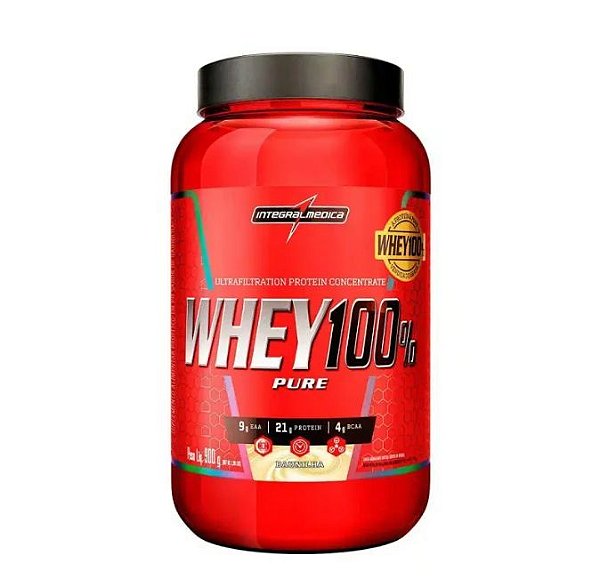100 WHEY PURE INTEGRAL 900G