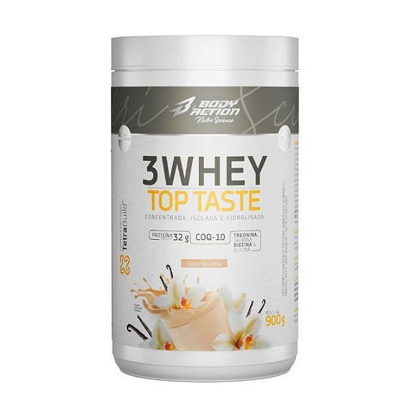 3 WHEY TOP TASTE 900G BODY ACTION