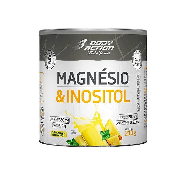 MAGNESIO E INOSITOL 210G BODY ACTION