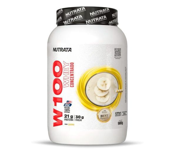 W100 WHEY 900G NUTRATA