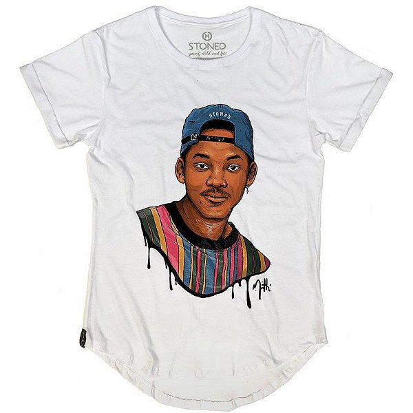 Camiseta Longline Will Smith Draw