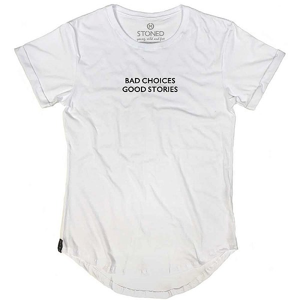 Camiseta Longline Bad Choices