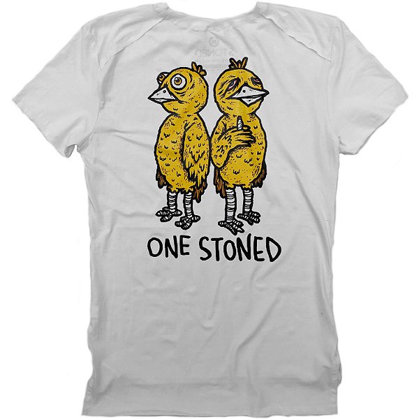 Camiseta Longline Gold Two Birds