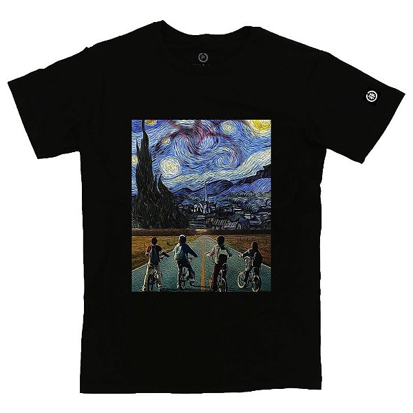 Camiseta Stranger Things x Van Gogh