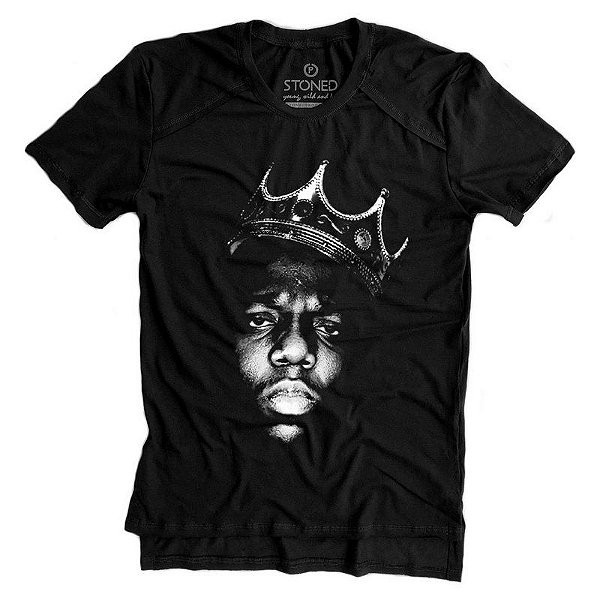 Camiseta Longline Gold Notorious B.I.G.