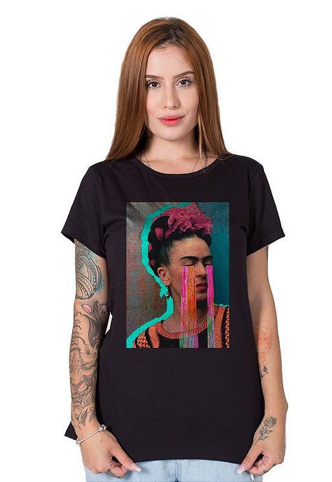 Camiseta Feminina Frida Kahlo | Compre online - Stoned - Moda masculina e  feminina sustentável