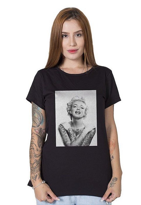 Camiseta Feminina Stoned Beauty Marilyn