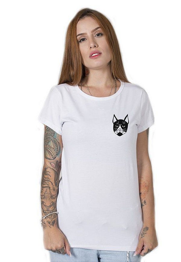 Camiseta Feminina Three Eye Cat