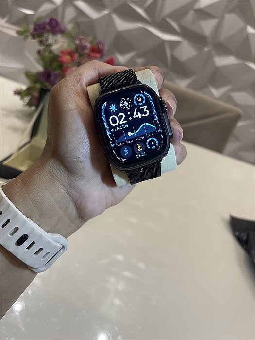 Smartwatch Ultra 3W Microwear Preto (responde WhatsApp)