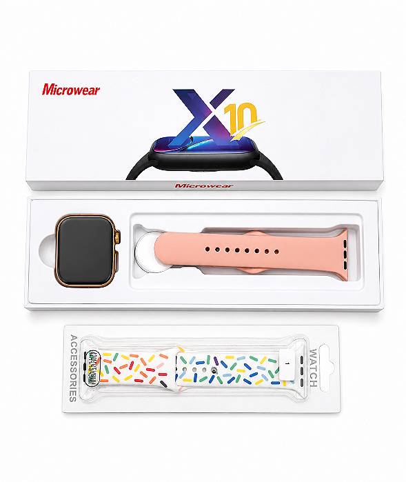 Smartwatch S10 Microwear | Dourado