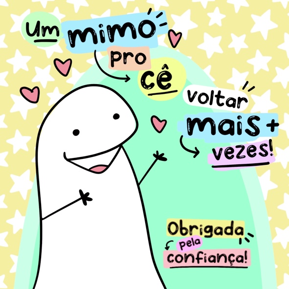 Adesivo para Embalagem Flork Divertido