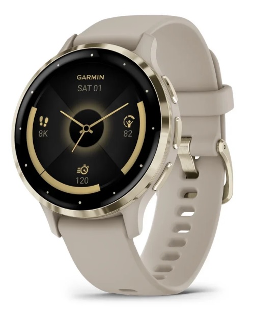 Relógio Smartwatch Garmin Venu 3S Dourado 41mm