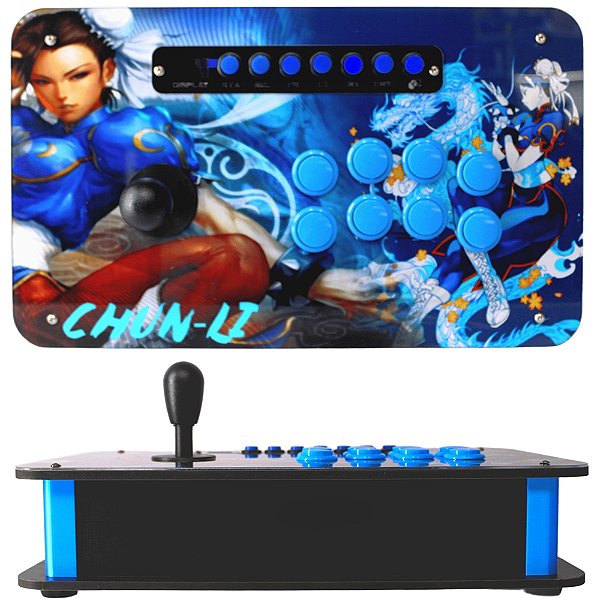 Controle Arcade USB - PC / PS4 / PS5 - Chun-li