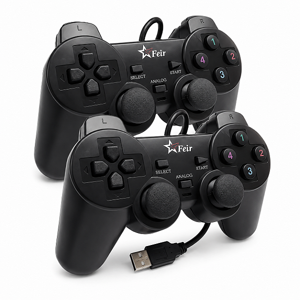 Par de controle USB - modelo PS