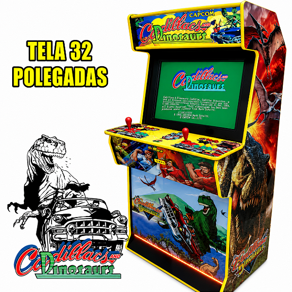 Fliperma Full 32 polegadas - Completo modelo Premium - Cadilac