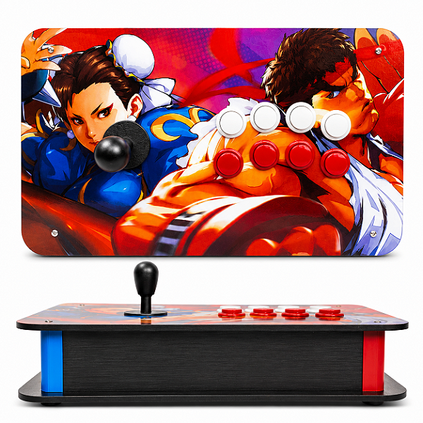 Controle Arcade USB Americano - Zero Delay - Street 01