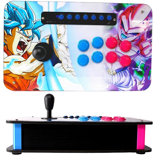 DUPLICADO - Controle Arcade USB - PC / PS4 / PS5 - Dragon Ball