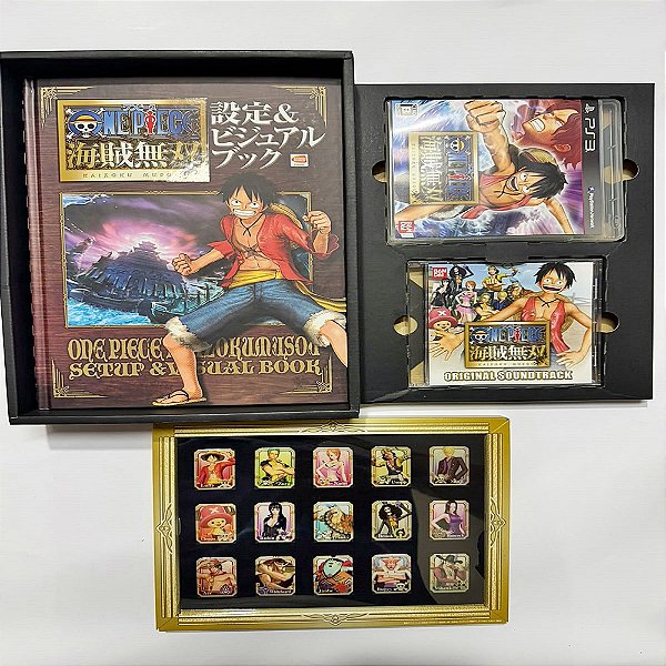 One Piece Pirate Warriors PS3 Treasure Box Japonês Completo – Edição de Colecionador