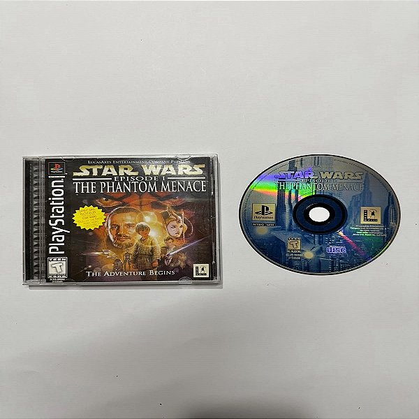 Star Wars Episode I The Phantom Menace Original Americano PS1