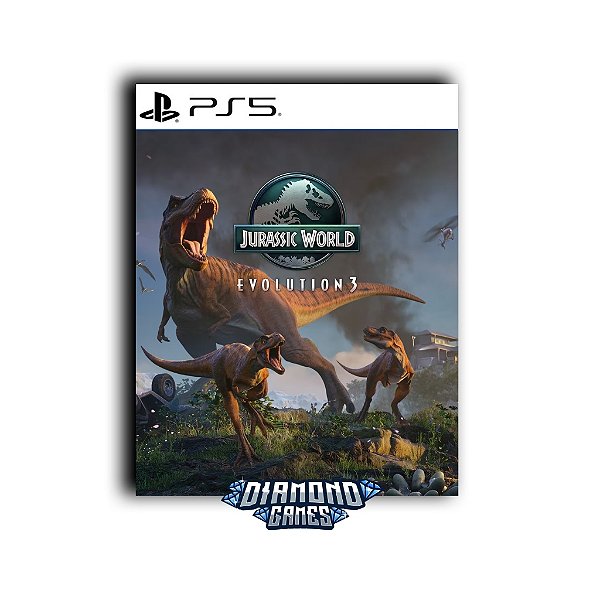 Jurassic World Evolution 3 PS5 I VERSÃO DIGITAL