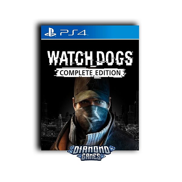 WATCH DOGS COMPLETE EDITION PS4 I VERSÃO DIGITAL