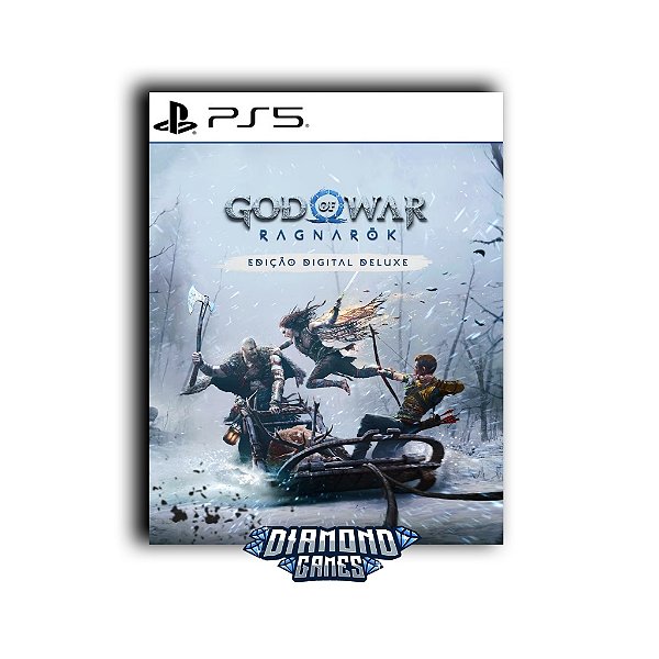 God of War Ragnarök Edição Digital Deluxe PS5 I VERSÃO DIGITAL