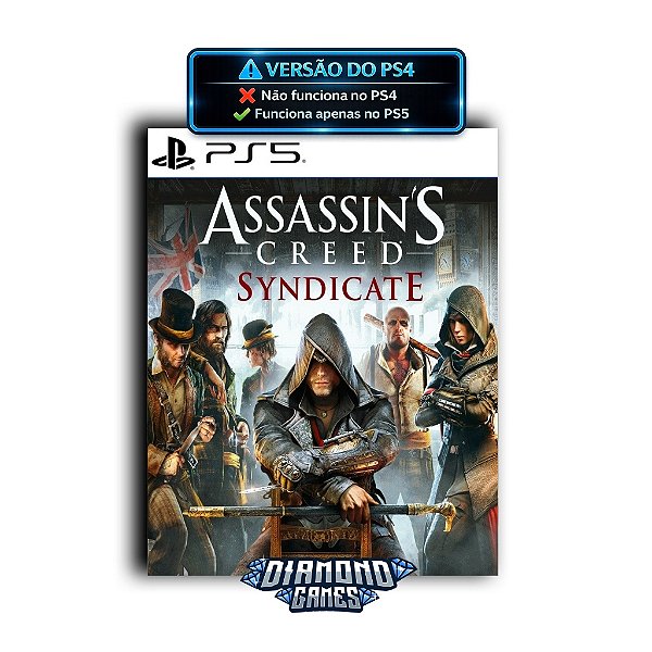 Assassins Creed Syndicate PS5 I VERSÃO DIGITAL
