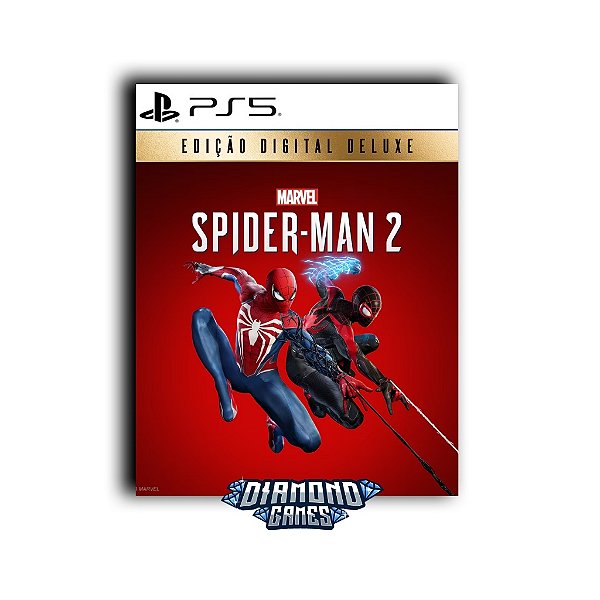 Marvel's Spider-Man 2 Edição Digital Deluxe PS5 I VERSÃO DIGITAL