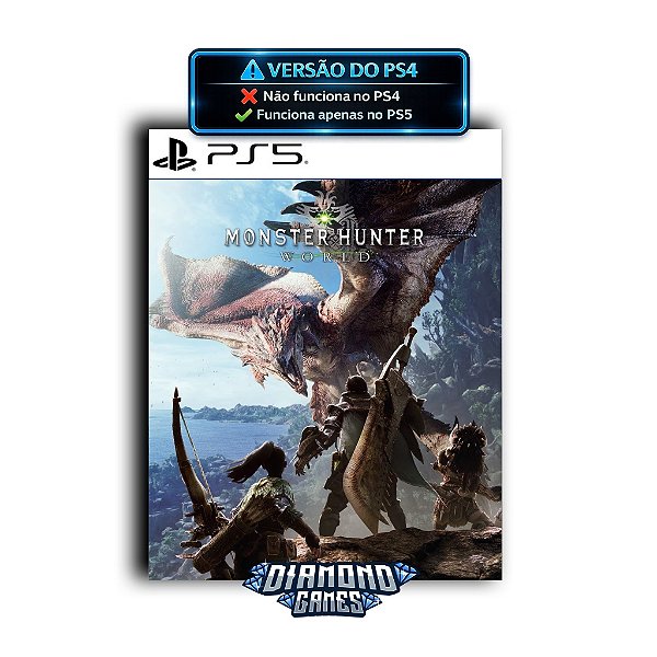 MONSTER HUNTER: WORLD PS5 I VERSÃO DIGITAL
